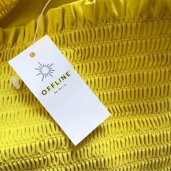 NWT OFFLINE by Aerie Real Me Running High Waist Smocked Running Shorts XL - Picture 7 of 7